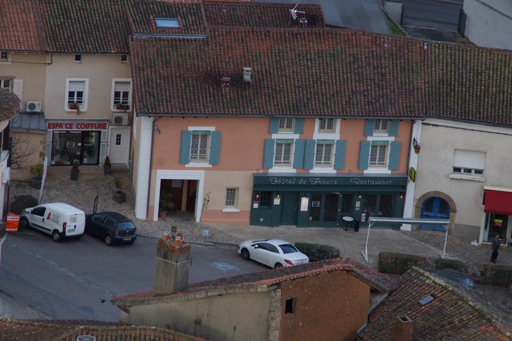 Logis Hotel De France Rochechouart Kültér fotó