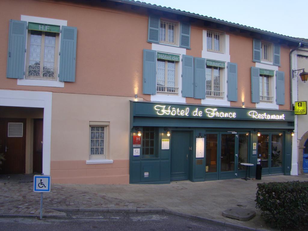 Logis Hotel De France Rochechouart Kültér fotó